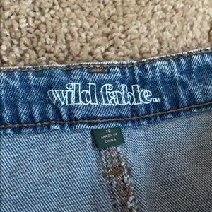 wild fable Skirts - Jean Skirt with Studs wild fable Skirts - Jean Skirt with Studs